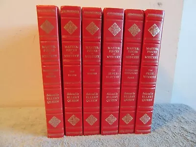 6 Masterpieces Of Mystery Hc Books Selected By Ellery Queen 40s 50s 60s Christie • $24.95