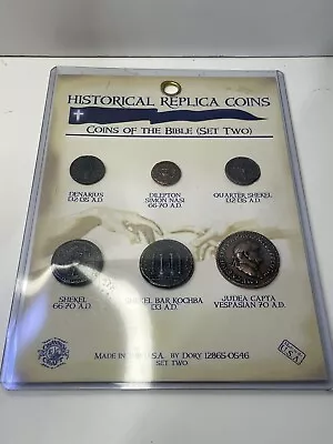 New Historical Replica Coins Of The Bible (Set Two) • $11.99