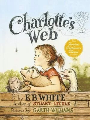Charlotte's Web (Colour Edn) By White E. B. Hardback Book The Cheap Fast Free • £4.99