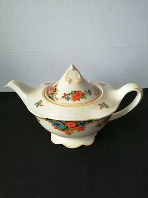 £8.95 • Buy Woods Ivory Ware Hand Painted Teapot.