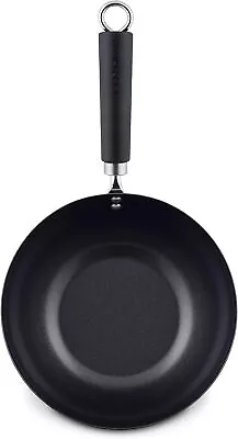 Ken Hom Carbon Steel Mini Wok 20cm Excellence Induction Hobs Suitable/Metal  • £29.54