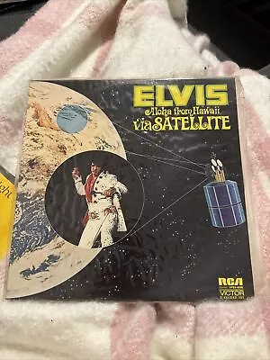 Elvis Presley - Aloha From Hawaii Via Satellite (2LP) First Edition • $200