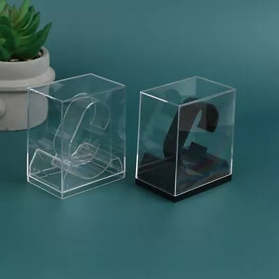 £5.03 • Buy Clear Acrylic Watch Display Holder Stand Rack Showcase Tool Transparent Case