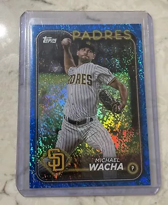 2024 Topps Michael Wacha /999 Blue Foil #245 Padres • $1.99