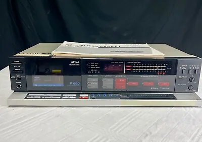 AIWA AD-F660 3head Cassette Deck  • $300