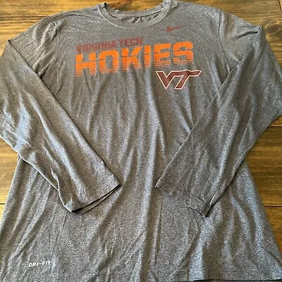 Virgina Hokies Dri-Fit Shirt Large  • $5.99