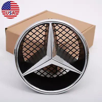 Chrome For Mercedes Benz W204 C300 C350 C250 GLK350 Front Grill Star Logo Emblem • $19.49