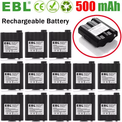 Lot EBL 700mAh BATT5R NI-MH 2-Way Radio Battery For Midland BATT-5R LXT210 AVP-7 • $11.39