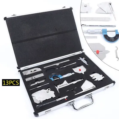 Welding Gauge Tool Measurement Gauge Inspection Ruler 13pc /Box MG-11 System 2KG • $132.05