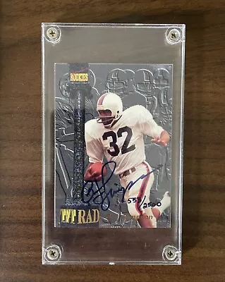 1994 Signature Rookies - O.J. Simpson - Autograph - Signed In Jail - 553 Of 2500 • $75