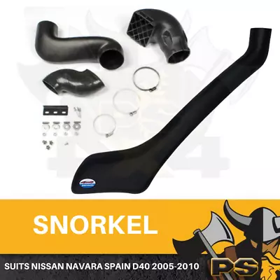 Snorkel Kit To Suit Nissan Navara D40 2005-2010 Spanish Built 4X4 4WD Air Intake • $149