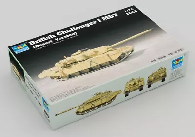 Trumpeter 7105 British Challenger Type 1  Tank 1:72  New  Free Shipping • $20.99