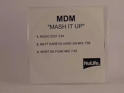 Mdm Mash It Up (f6) Cd Promo Single • £4.82