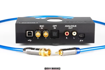 £26.99 • Buy QED Performance 1m Digital RCA-BNC SPDIF Coaxial Cable  NOS Chord, Naim Linn Etc