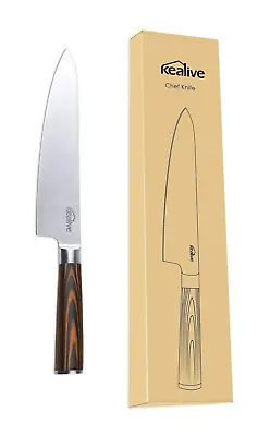 $17.90 • Buy Chef Kitchen Knife Chefs Utility Knives Razor Sharp 9  High Carbon German & Case