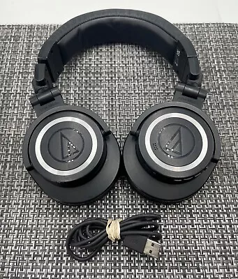 Audio Technica ATH-M50X Pro Studio Monitor Over-Ear Headphones - Black • $2