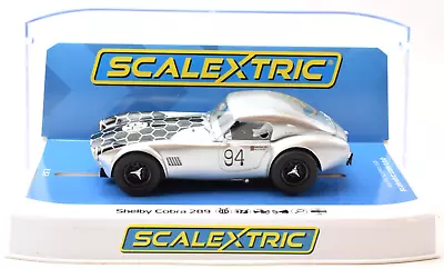 Scalextric  Snake Eyes  Shelby Cobra 289 W/ Lights 1/32 Scale Slot Car C4417 • $44.99