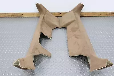 94-96 Chevy C4 Corvette Pair LH & RH Carpeted Door Entry Sill Plates (Beige 64i) • $150