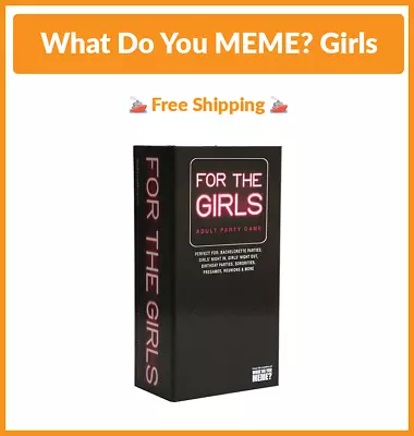 What Do You Meme? For The Girls Party Card Game | Adult Party Game | Free Ship • $39.48