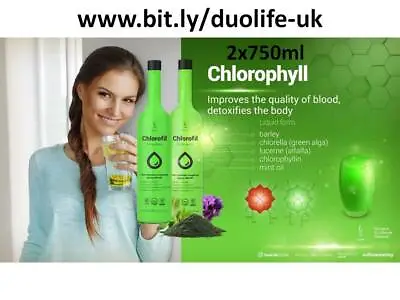 DuoLife Chlorofil 100% Natural Chlorohyll 2x750mlSale • £58.99