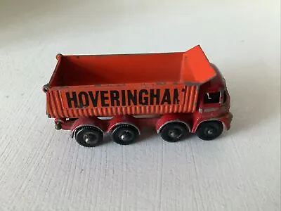 Vintage Matchbox Lesney No.17  Hoveringham Tipper 8 Wheeled Lorry 1964-68 • £3