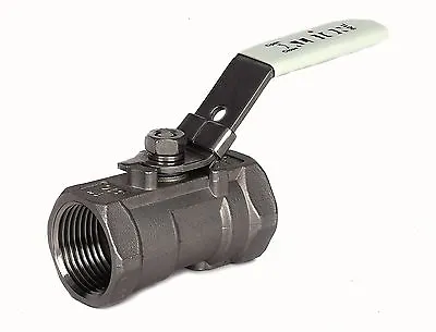 £48.90 • Buy Stainless Steel Ball Valves  :  Reduced Bore  :  1/4  To 2  BSP.
