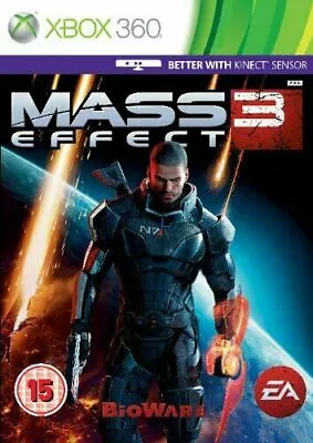 Mass Effect 3 (Xbox 360) PEGI 18+ Adventure: Role Playing FREE Shipping Save £s • £2.65