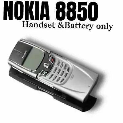 £59.99 • Buy Nokia 8850 - Silver (Unlocked) Mobile Phone- UK Seller Warranty Provided 