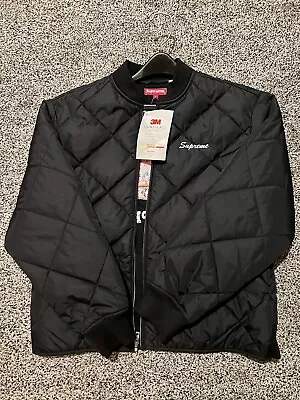 Supreme F/W 2021 “Quit Your Job” Quilted Limited Edition Jacket Men’s Sz M • $319.99