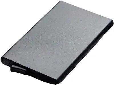 Credit Card Holder RFID BlockingPop Up Metal Card Holder Minimalist Mens Card W • £4.49