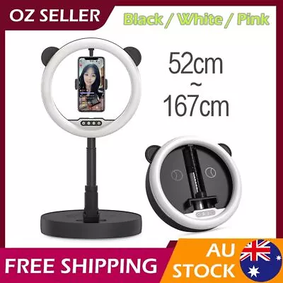 10  LED Ring Light Stand Phone Holder Dimmable Lighting Selfie Tripod For IPhone • $45.10