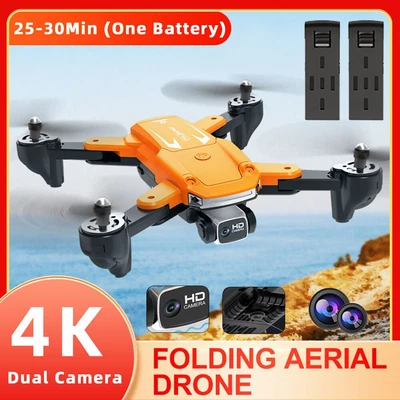 $129.79 • Buy Foldable 5G GPS WiFi Drone 4K HD Dual ESC Camera Follow Me Selfie RC Quadcopter