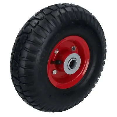 10 Inch Pneumatic Sack Truck Cart Trolley Barrow Wheel 20mm Bore 120kg • £17.59