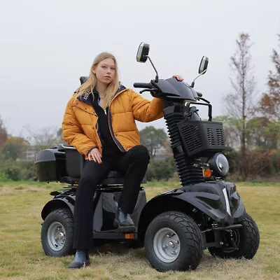 1000W 4-Wheel All-Terrain Electric Power Mobility Scooter Heavy Duty Scooter • $3289