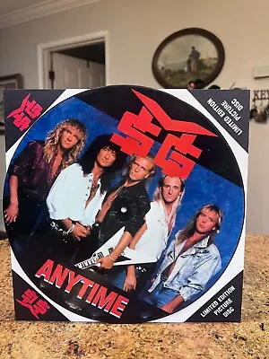 MSG McAULEY SCHENKER GROUP Anytime 12  PICTURE DISC 1989 USA SHIPPER • $21.95