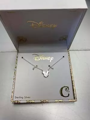 New Disney Sterling Silver ‘C’ Necklace (F) • $8.35