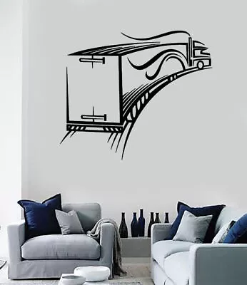 Vinyl Decal Wall Sticker Cool Truck Driver Car Garage Decoration (n1776) • $21.99