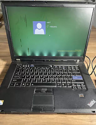 Lenovo Thinkpad Laptop T500 Intel Centrino 2 Black For Parts Or Repair • $39