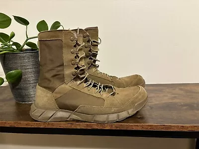 Oakley Light Assault Boots Men's Sz 11.5 Desert Tan Combat Boot 11188-86W. READ • $55.97