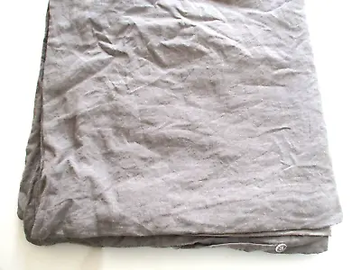 Restoration Hardware Duvet Covet QUEEN Size Stonewashed Belgian Linen Gray • $119.75
