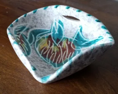 Vallauris 'Borty' Art Pottery Dish (Small Restoration) • £21