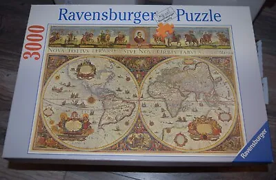 3000 Piece Ravensbuger Puzzle - World Map 1665 • $24.49