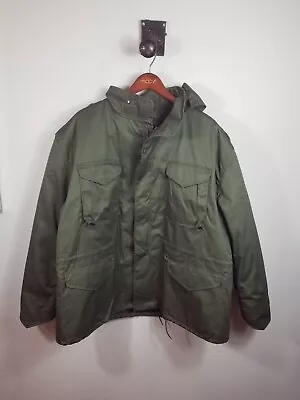 VTG MIL-TEC By STURM Jacket Green Hooded Outdoor Military Coat Sz 3XL • $60