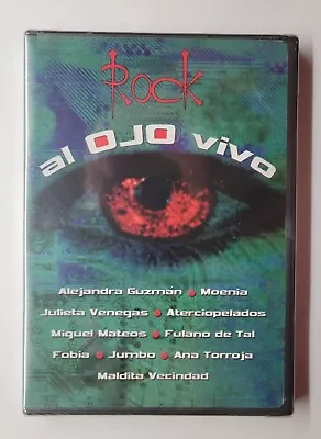 Rock Al Ojo Vivo (DVD 2002) NTSC Alejandra Guzman Moenia Fobia Jumbo Julieta • $9.99