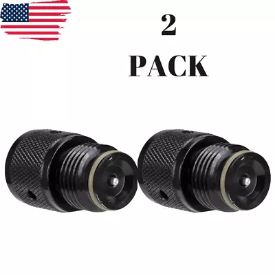 JT CO2 Paintball Tank Adapter For 90g Pre-Filled CO2 Tanks - 2 PACK • $21.89