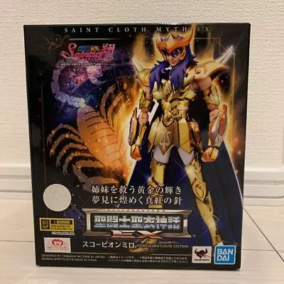 Saint Cloth Myth EX Scorpion Milo Saintia Sho Color Edition Saint Seiya Bandai • $112.27