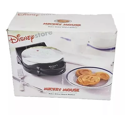 NIB VillaWare® Mickey's Waffler Disney Store Mickey Mouse Waffle Maker # 5555-01 • $54.99