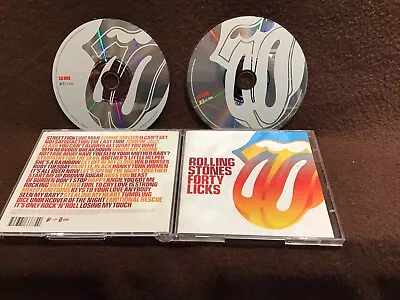 Forty Licks By The Rolling Stones 2CD Set 2002. Mick Jagger Keith Richards • £2