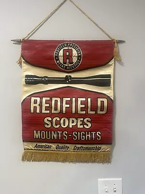 Vintage Redfield Scope Banner. • $250