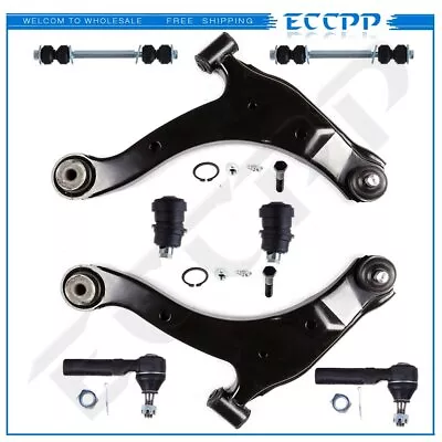 Front Rear 8pcs Sway Bars Ball Joints Control Arms Kit For 2000-2002 Dodge Neon • $73.24